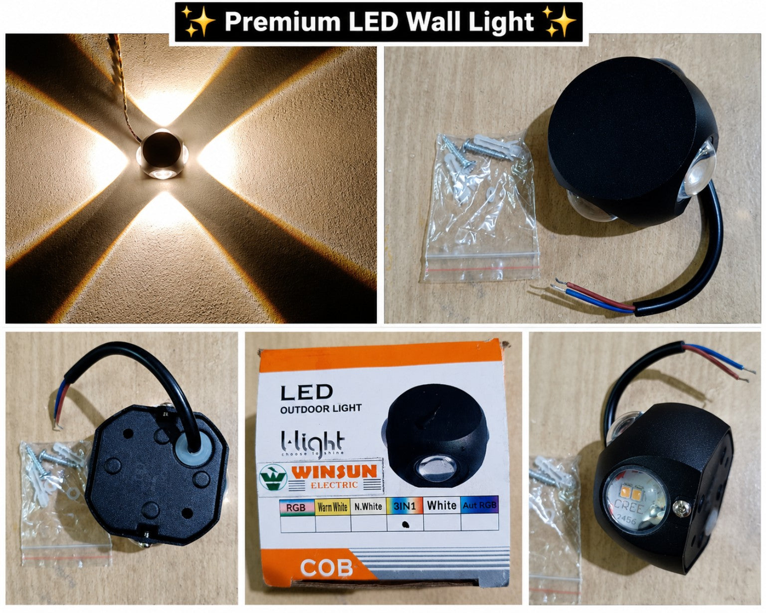Modern LED Wall Light