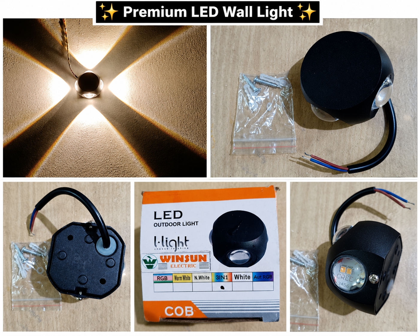 Modern LED Wall Light